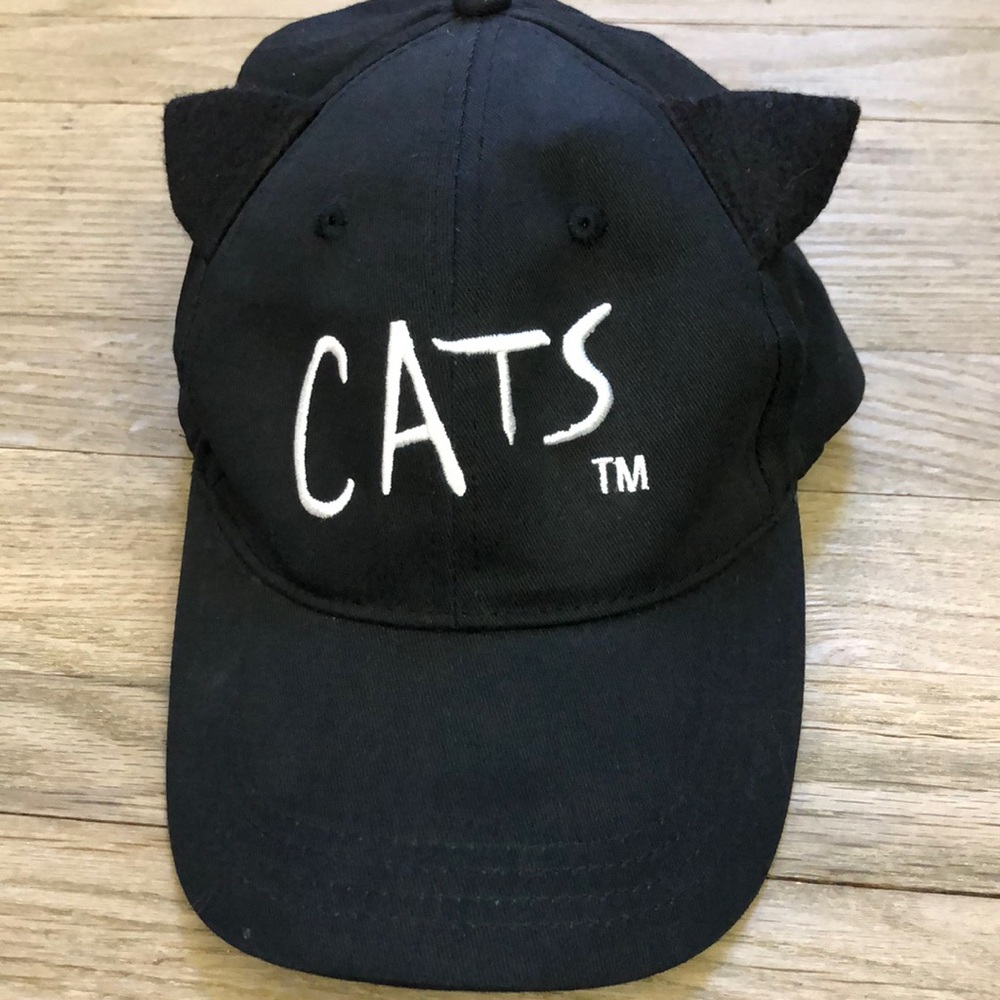 CATS Andrew Lloyd Weber Adjustable Black Cap with Ears RUGS Creative Goods